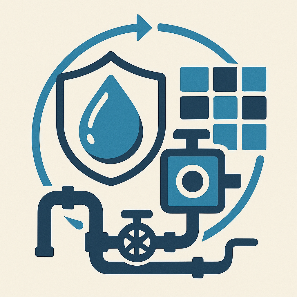 Controllability Gramians Make Water Safer: Water Quality and Hydraulic Regulation in Drinking Networks