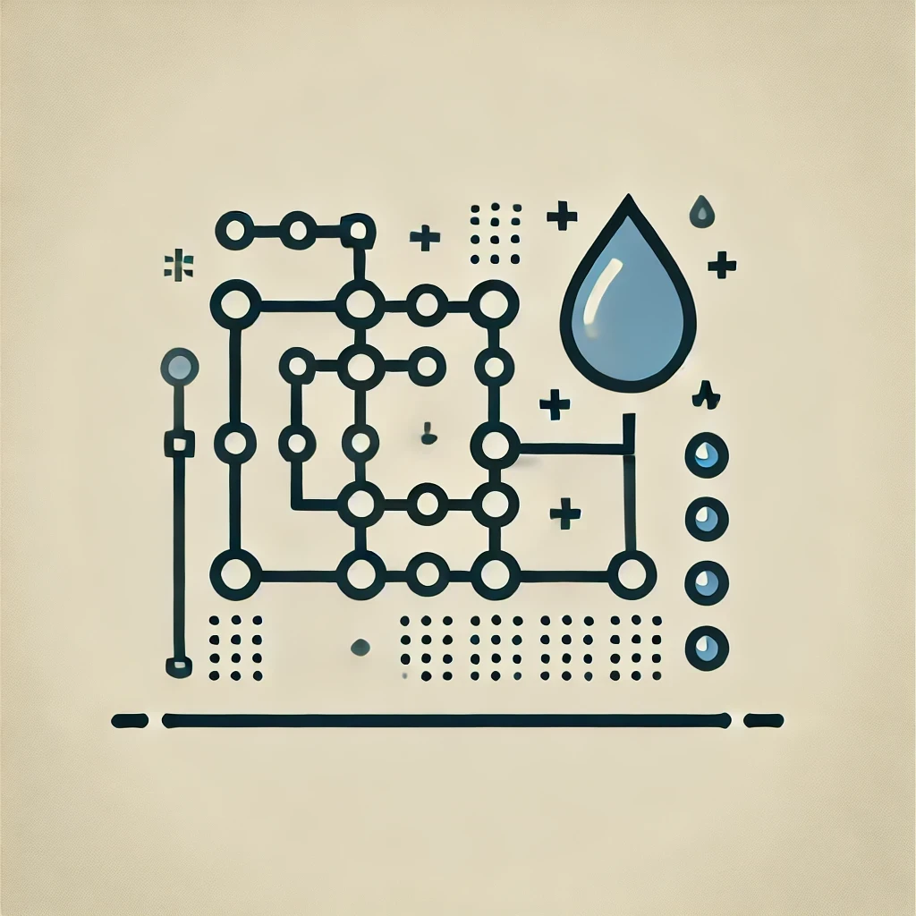 Control Node Placement and Structural Controllability of Water Quality Dynamics in Drinking Networks